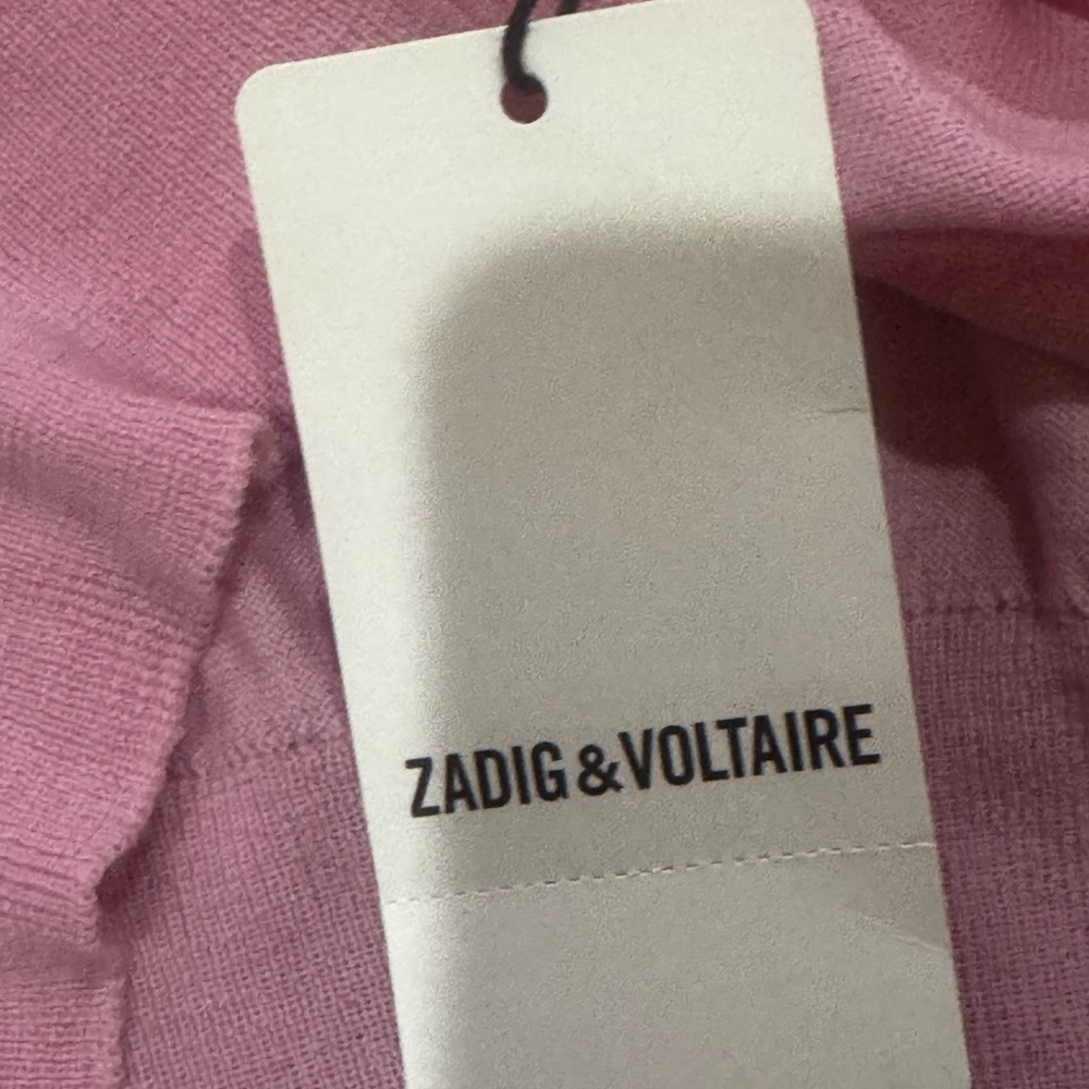 Zadig & Voltaire Cici Patch Star Blossom Sweater NWT - Picture 11 of 12